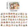 O1CN01suKT5U1Ohb3HZ3h2v_2218939091737-0-cib Wholesale 56pcs Christmas dog cartoon stickers