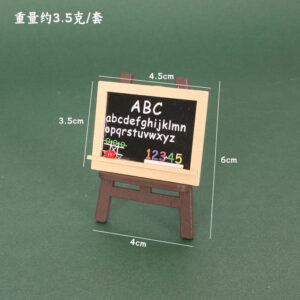 Alphabet drawing board + easel