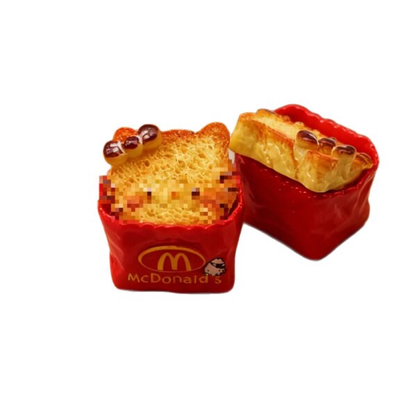 Wholesale Cartoon Cat Bread Bakery Shop Miniature Food Toy Accessories