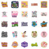 Wholesale 50pcs Colorful Inspirational English Waterproof Vinyl Stickers