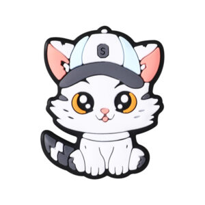 Sun hat kitten