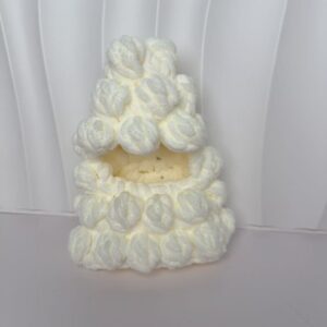 White Christmas tree headgear