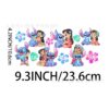 Wholesale Popular Stitch Uv Dtf Transfer Crystal Transparent Sticker Waterproof and Scratch-Resistant Cartoon Cute Decoration Wholesale Cross-Border