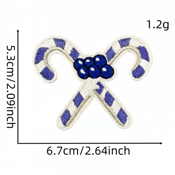 Wholesale Blue Snowflake Cartoon Penguin Animal Embroidery DIY Patches