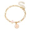 Wholesale Easter letter cross bracelet