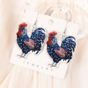 Chicken earrings