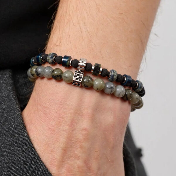 Wholesale Colored turquoise string men's bead bracelet