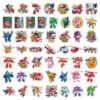 Wholesale 50 Cute Cartoon Super Wings Waterproof Vinyl Stickers OLY Exclusive