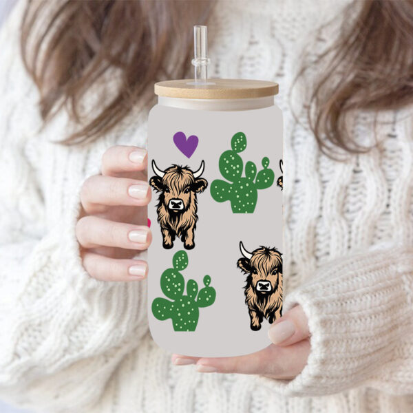 Wholesale UV Transfer Paste Glass Crystal Label Crystal Paste Cross-border Special Paste for 16oz Glass Cup 23cmX11cm