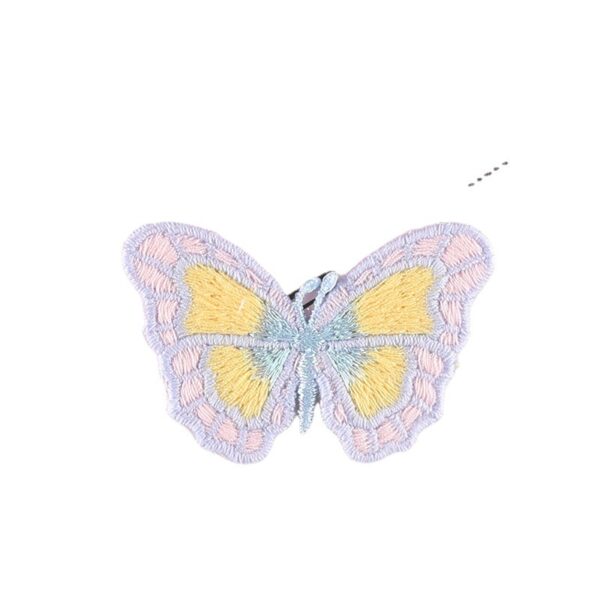 Wholesale Animal colored butterfly embroidery DIY Patches