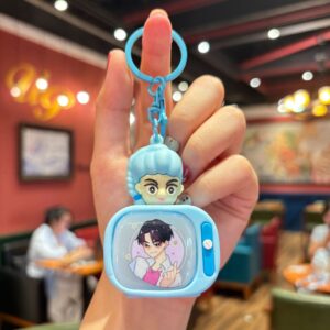 Hunting witch group [blue hair blue style] / 7.2*5cm