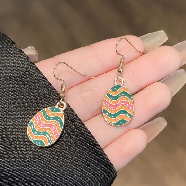 Wholesale Easter Bunny Easter Egg Carrot Earrings