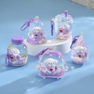 O1CN01taE7KH1JM06sOhySx_2200601031013-0-cib Wholesale Acrylic Sanrio Cinnamoroll Sand Keychain