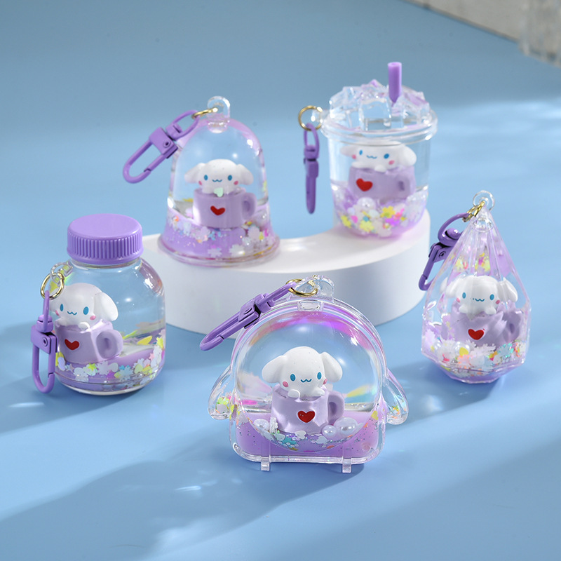 Wholesale Acrylic Sand Keychain