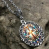 O1CN01taUc1G26FVos4Nxos_2216467957632-0-cib Wholesale Painted cross and dove necklace