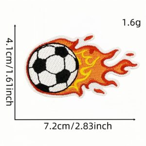 Cartoon football cloth sticker 7 #