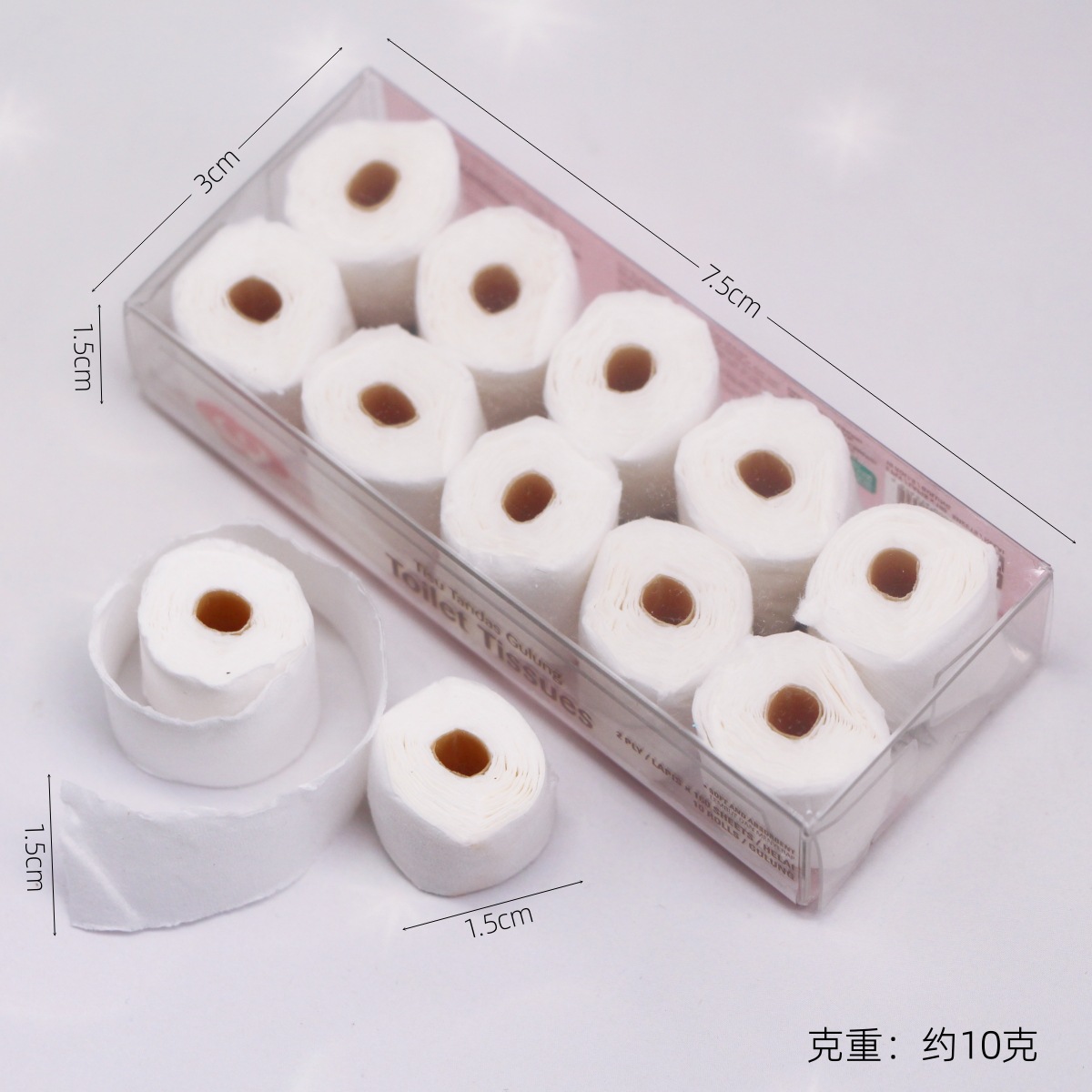 Wholesale Doll mini simulation tissue miniature Doll Aessories