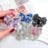 Wholesale 10pcs Colored Crystal Bow Water Diamond Beads