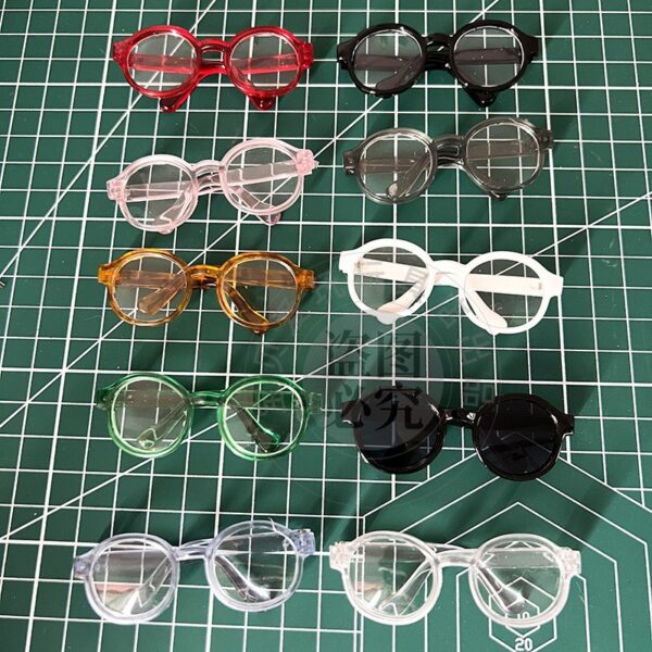Wholesale 17cm doll with 6.5cm transparent glasses