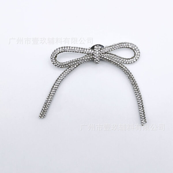Wholesale Hot melt adhesive bow tie for rhinestones DIY Patches