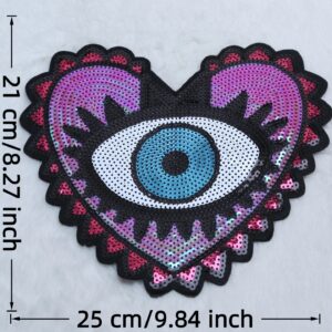 Eyes love heart------Adhesive style