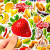 Wholesale 50 Cute Apple Banana Fruit and Vegetable Cartoon Stickers