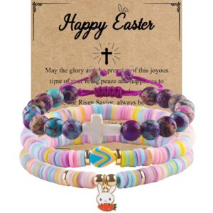 Three-piece set + happy easter card