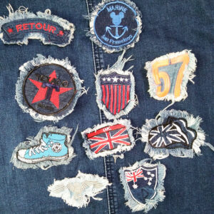 Wholesale Jeans Fashion Seamless Repairing Cloth Patch Hole Patch Sewing Knee Hole Paste Pants Clothes Patch Patch