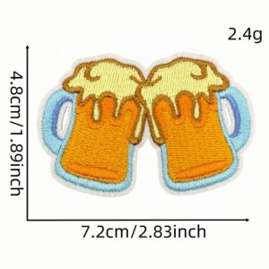 Beer cloth sticker 8 #