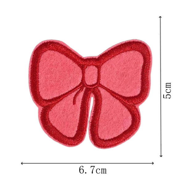 O1CN01txC31A1C3V084QGjz_2893910025-0-cib Wholesale Red Bow Embroidery DIY Patches