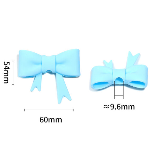 Wholesale Colored Bow Focal Beads