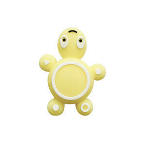 Turtle beads light yellow