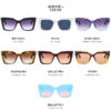 Wholesale frame sunglasses fashion men and women retro cat's eye sunglasses
