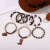 Wholesale Western Cowboy Series Soft Ceramic Cowboy Hat Boots Bracelet