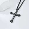 O1CN01tztIl91xvngA1E70e_2208907706506-0-cib Wholesale Titanium steel smooth wrench cross pendant necklace