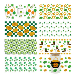 Wholesale UV Transfer Paste Glass Crystal Label Crystal Paste 16OZ UV DTF WRAPS