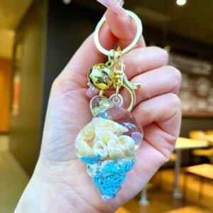 Gold Hardware [Blue] Small Seashell + Seashell / Quantity 1 is 1