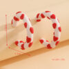 Wholesale Valentine's Day Love Soft Ceramic Earrings