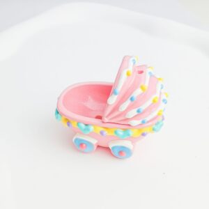 Pink stroller (1 piece)