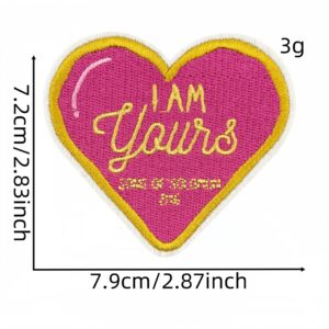 Faith inspirational cloth stickers 11#