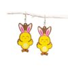 Wholesale Easter cartoon rabbit Easter egg earrings