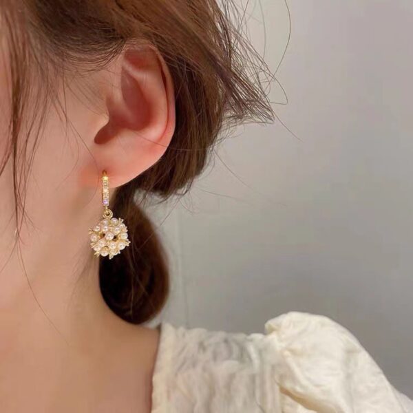 Wholesale Pearl Earrings for Women, High-End Versatile Stud Earrings