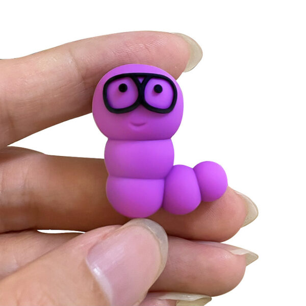 Wholesale Colorful caterpillar beads
