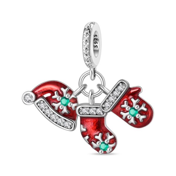 O1CN01uAWV2c1QMBkaJF8Os_2216782131961-0-cib Wholesale Christmas Snowflake Christmas Tree Bell Sock Charm