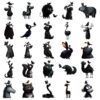 O1CN01uCcmFT2MNKTcAL3dZ_2217594429815-0-cib Wholesale 5pcs 56 Black Animal Cartoon Stickers Creative Stickers