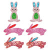 Wholesale Cute Easter Bunny Cartoon Fabric Hair Clip