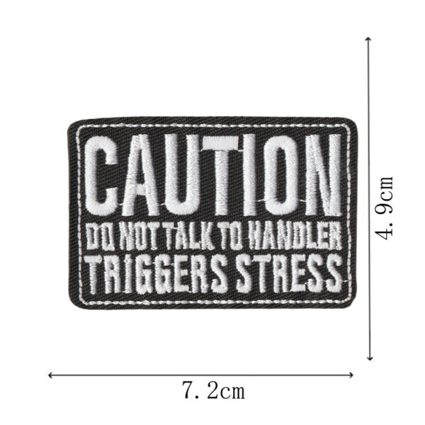 O1CN01uD9uYi1kzO18AWB2N_1703404754-0-cib Wholesale Warrior Series English Letter Embroidered Patch