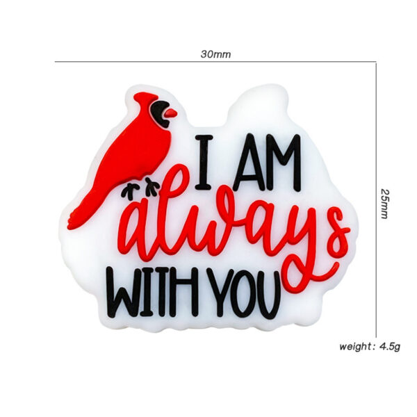 Wholesale Parrot Animal Silicone Focal Beads