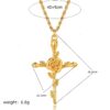 Wholesale Halloween Flower Necklace Cross necklace