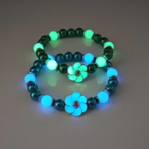 O1CN01uHYPk82IVKt5PeLVX_3919529291-0-cib Wholesale Dreamy Luminous Rotating Sunflower Bracelet
